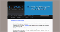 Desktop Screenshot of devmarinternational.com