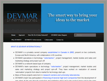 Tablet Screenshot of devmarinternational.com